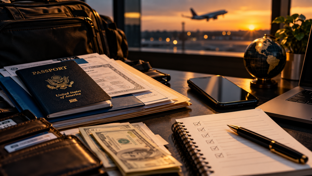 Documents and travel planning for preparing before deportation